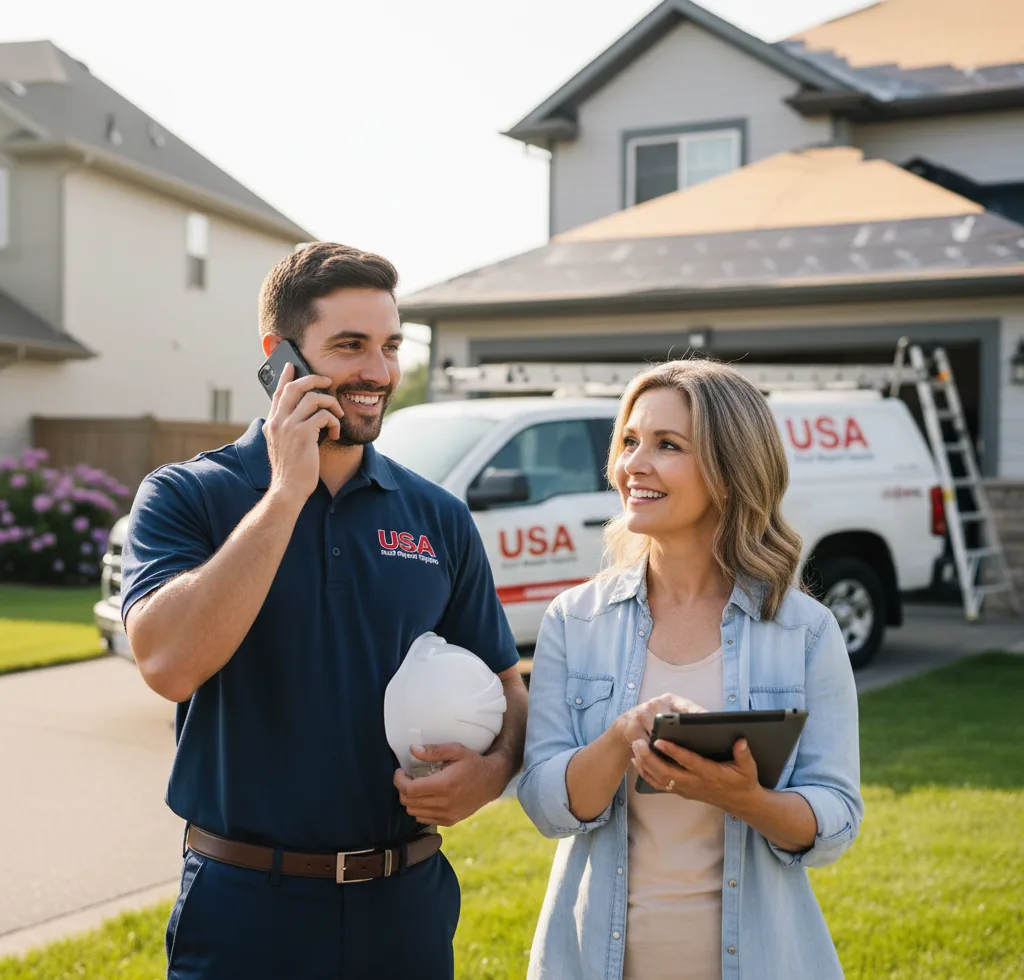 USA Roof Repair Experts customer support in Harborcreek